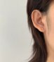 立方耳環