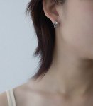 手工感易釦圈圈耳環